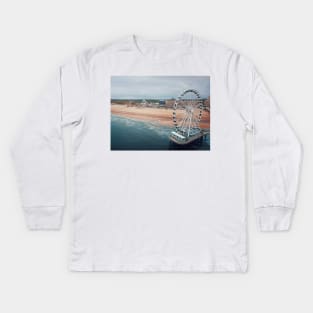 The Hague Ferris Wheel Kids Long Sleeve T-Shirt